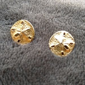 GOLD STARFISH EARRINGS